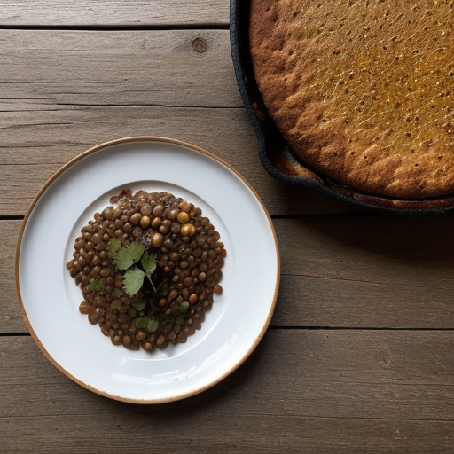 Mexican Lentil Casserole (Vegan recipe image