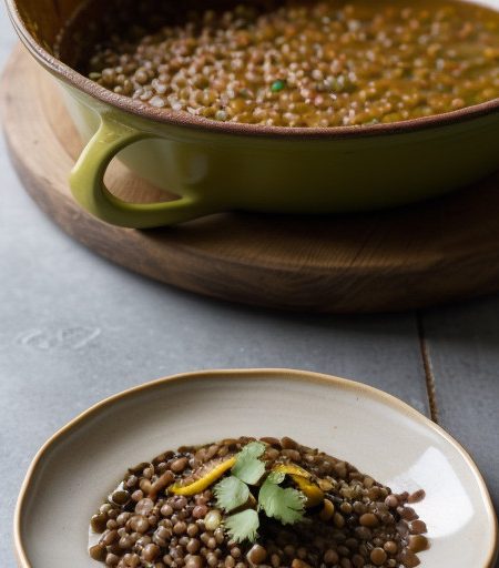 Mexican Lentil Casserole (Vegan recipe image