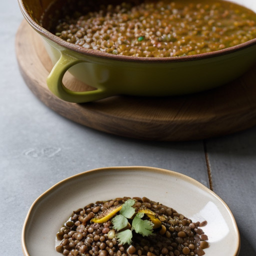 Mexican Lentil Casserole (Vegan recipe image