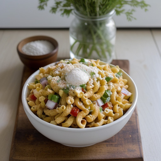 Mexican Macaroni Salad recipe image