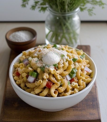 Mexican Macaroni Salad recipe image