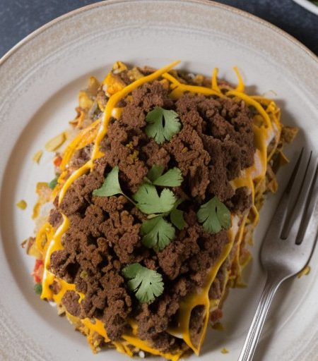 Mexican Nacho Casserole recipe image