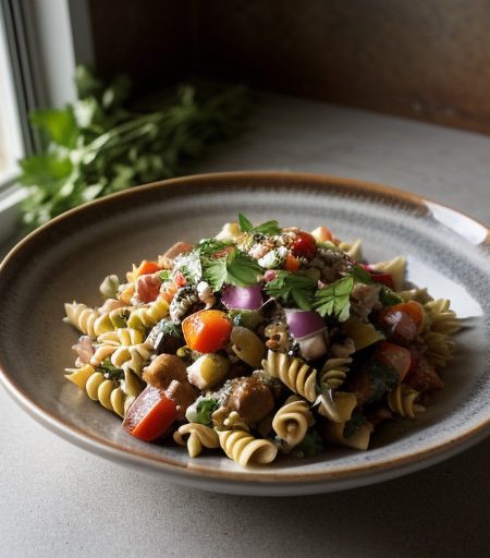 Mexican Pasta Salad recipe image