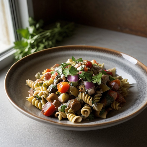 Mexican Pasta Salad recipe image
