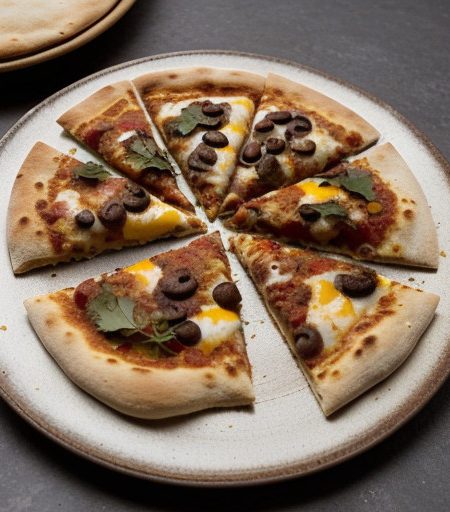 Mexican Pita Pizzas recipe image