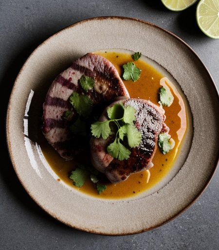 Mexican Pork Steaks recipe image