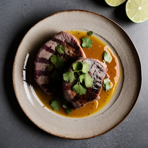 Mexican Pork Steaks recipe image