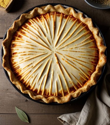 Mexican Spaghetti Pie recipe image