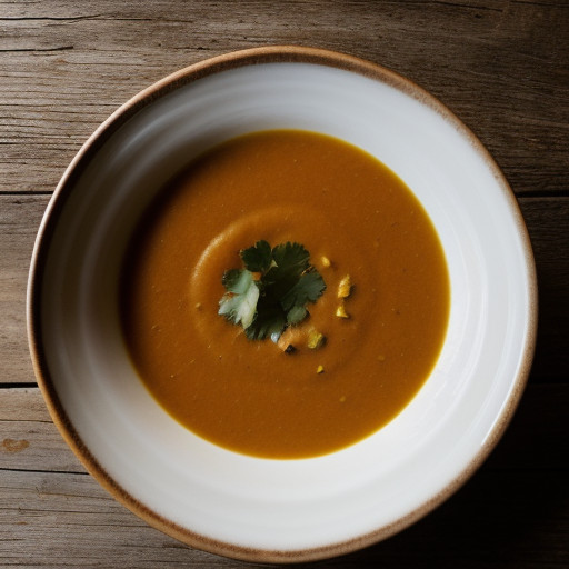 Mexican Winter Squash Soup-Martha Stewart Liv recipe image