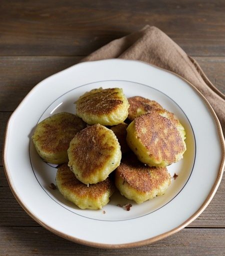 Michael Richard's Oven-Fried Potato Latkes recipe image