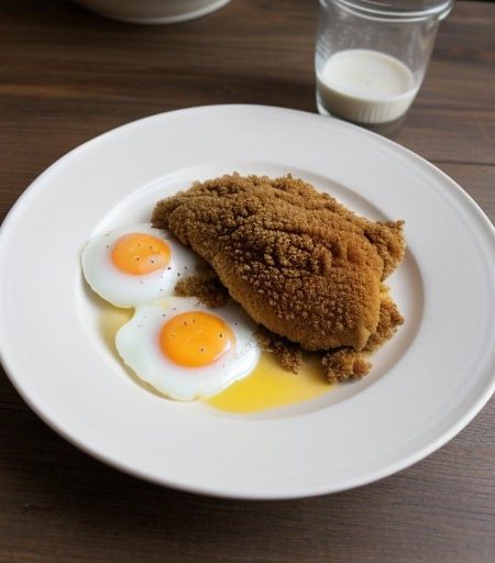 Michael Stern's Mom's Oven-Fried Cornflake Chicken recipe image