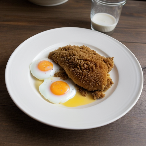 Michael Stern's Mom's Oven-Fried Cornflake Chicken recipe image