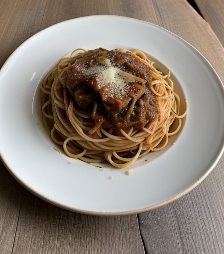 Michelangelo's Garlic Spaghetti recipe image