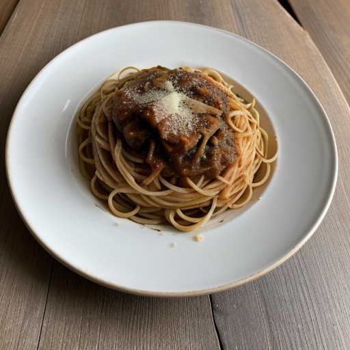 Michelangelo's Garlic Spaghetti recipe image