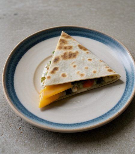 Micro-Quick Quesadilla recipe image