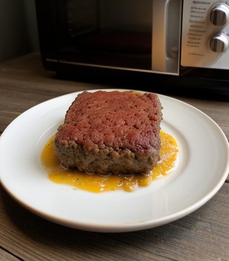 Microwave Basic Meatloaf recipe image