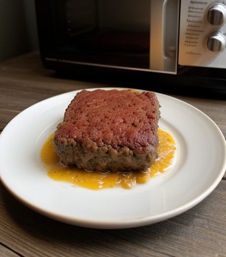 Microwave Basic Meatloaf recipe image