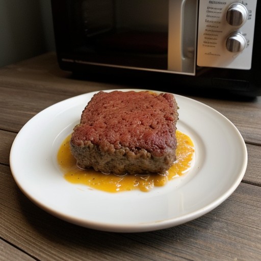 Microwave Basic Meatloaf recipe image