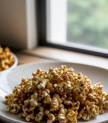 Microwave Caramel Corn recipe image