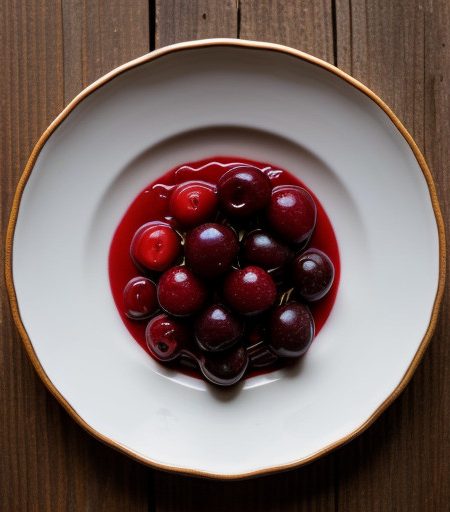Microwave Cherry Preserves recipe image