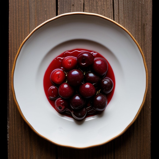 Microwave Cherry Preserves recipe image