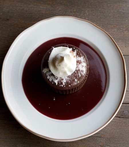 Microwave Fluffy Chocolate Pudding (1 PT recipe image