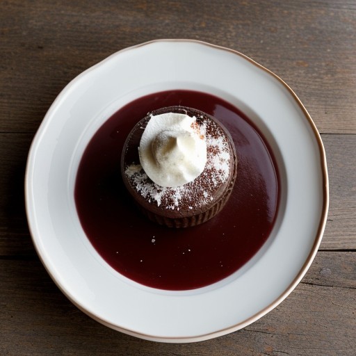 Microwave Fluffy Chocolate Pudding (1 PT recipe image