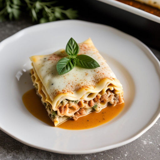 Microwave Lasagna recipe image