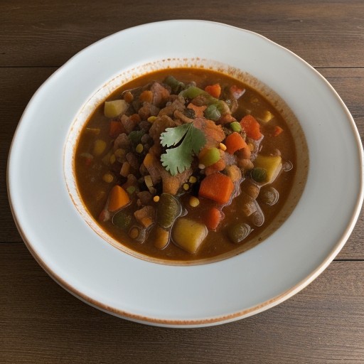 Microwave Mexican Vegetable Stew recipe image