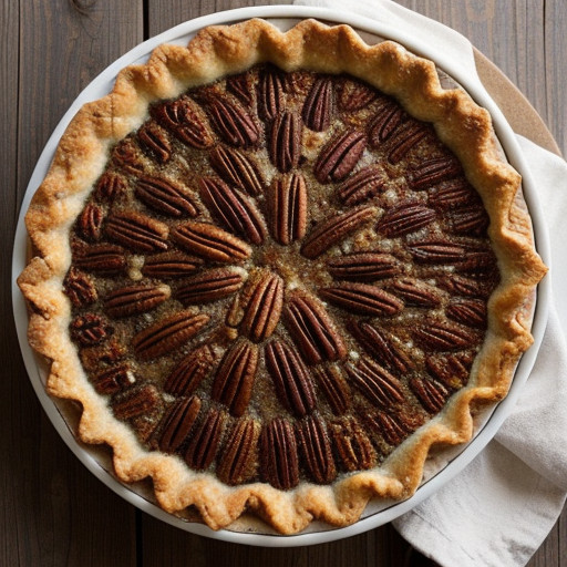 Microwave Pecan Pie recipe image
