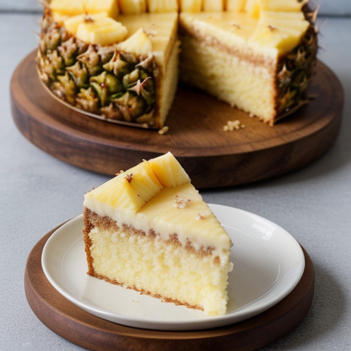 Microwave Pineapple Downside - Up Cake recipe image