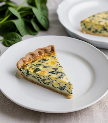 Microwave Vegetable Quiche recipe image