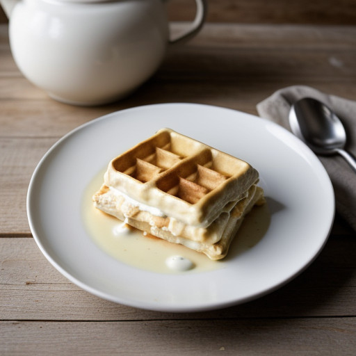 Microwave Waffles Divan recipe image