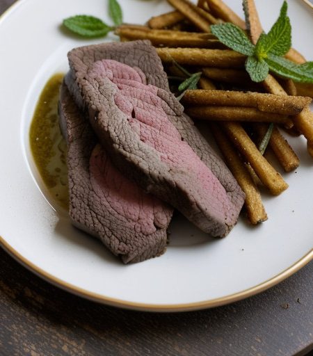 Mid East Mint Lamb recipe image