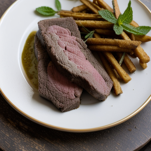 Mid East Mint Lamb recipe image