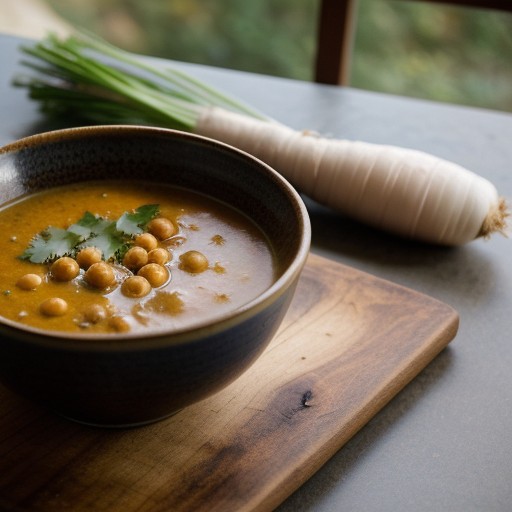 Middle-Eastern Chickpea Soup recipe image