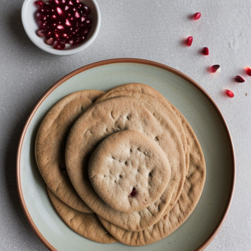 Mideastern Cashew Pitas recipe image