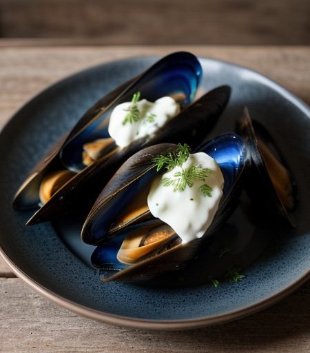 Midia (Mussels Appetizer recipe image