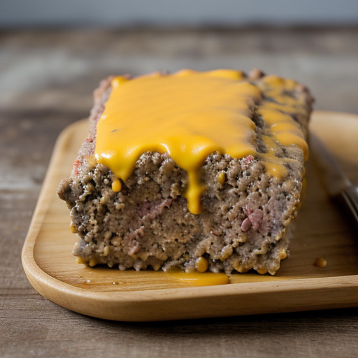 Midwest Meatloaf With Cheese Sauce recipe image