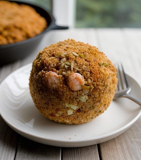 Mighty Nice Shrimp Cheese Ball recipe image