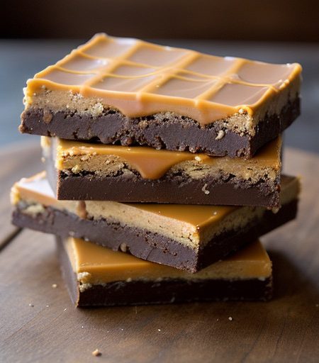 Mike's Chocolate Caramel Bars *** (Kbsg46 A recipe image