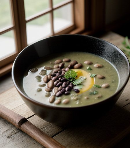 Mikodissimin-Opinabo (Pea~ Bean & Potato Soup recipe image