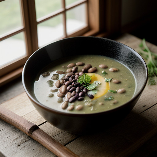 Mikodissimin-Opinabo (Pea~ Bean & Potato Soup recipe image