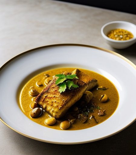 Mild Coconut Fish Curry recipe image