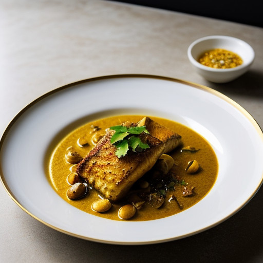 Mild Coconut Fish Curry recipe image