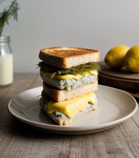 Mildred's Spinanch Sandwich recipe image