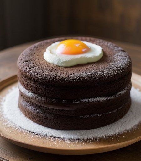 Mile-High Chocolate Cake recipe image