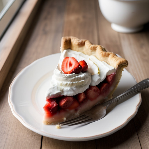 Mile High Strawberry Pie recipe image