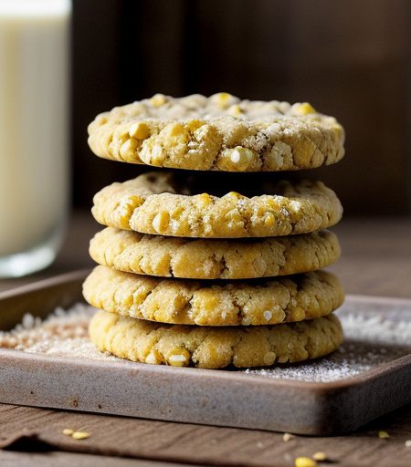 Milk Chocolate Florentine Cookies recipe image