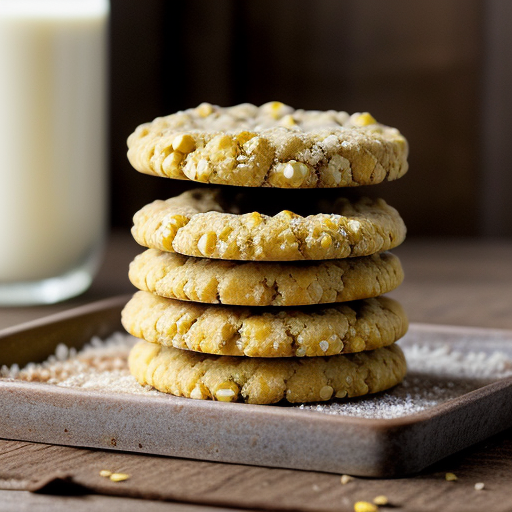 Milk Chocolate Florentine Cookies recipe image